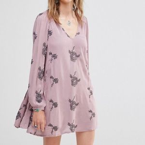 Free People Emma Dress in Elderberry